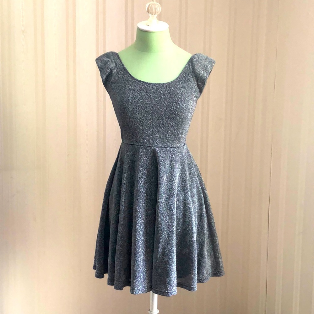 Black and Silver Party Dress
